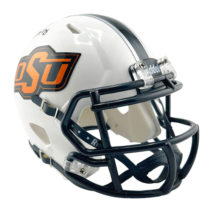 Thurman Thomas Signed Oklahoma State Cowboys Speed Mini Football Helmet (JSA)
