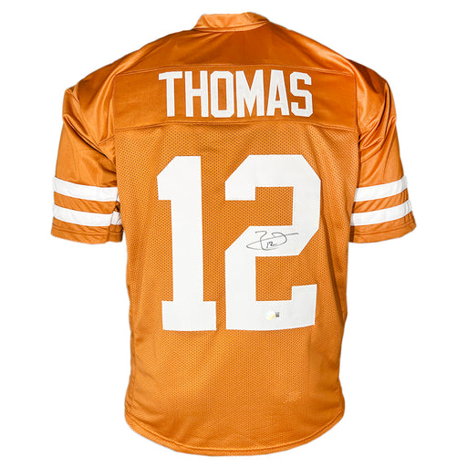 Earl Thomas Signed Texas College Orange Football Jersey (Beckett)