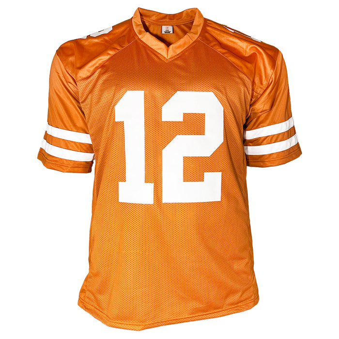 Earl Thomas Signed Texas College Orange Football Jersey (Beckett)