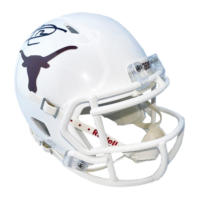 Earl Thomas Signed Texas Longhorns Speed Mini Football Helmet (Beckett)