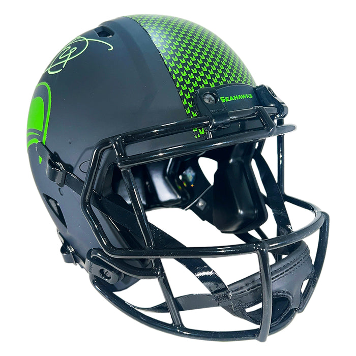 Earl Thomas Signed Seattle Seahawks Authentic Eclipse Full-Size Football Helmet (Beckett)