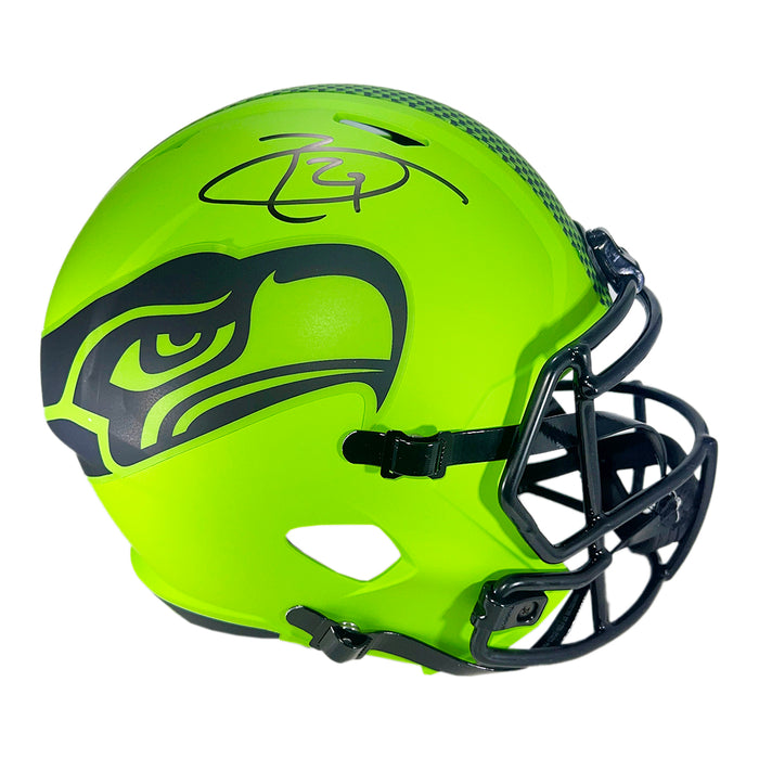 Earl Thomas Signed Seattle Seahawks Rave Full-Size Replica Football Helmet (Beckett)