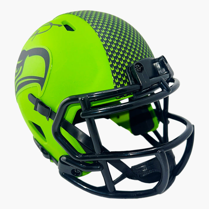 Earl Thomas Signed Seattle Seahawks Rave Mini Football Helmet (Beckett)