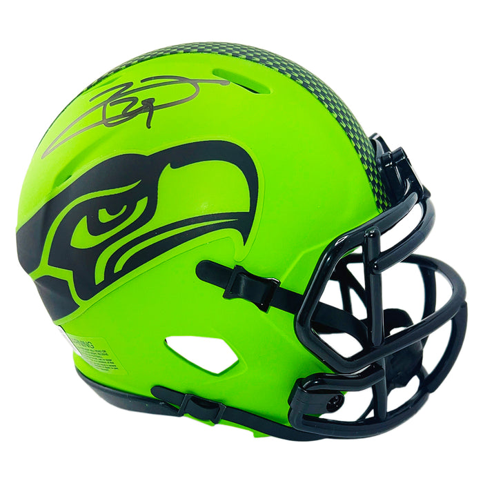 Earl Thomas Signed Seattle Seahawks Rave Mini Football Helmet (Beckett)