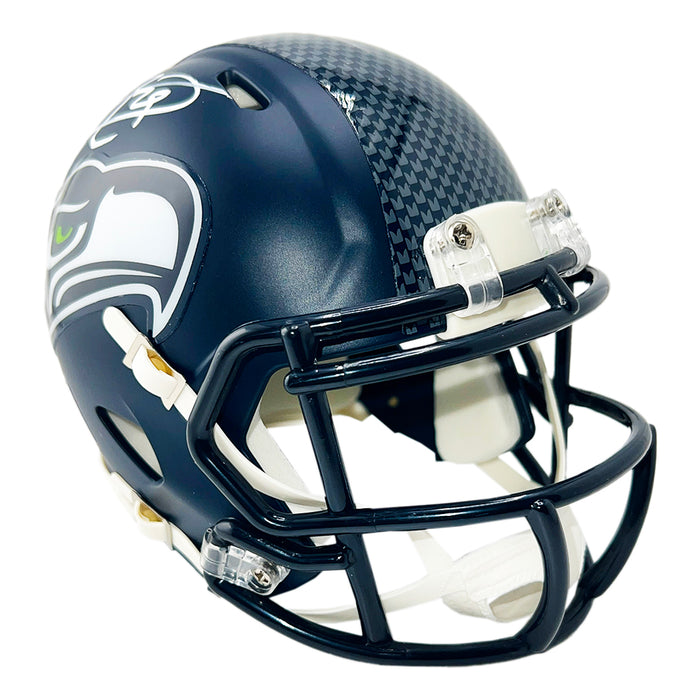 Earl Thomas Signed Seattle Seahawks Speed Mini Football Helmet (Beckett)