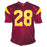 Terrell Thomas Signed USC College Red Football Jersey (JSA)