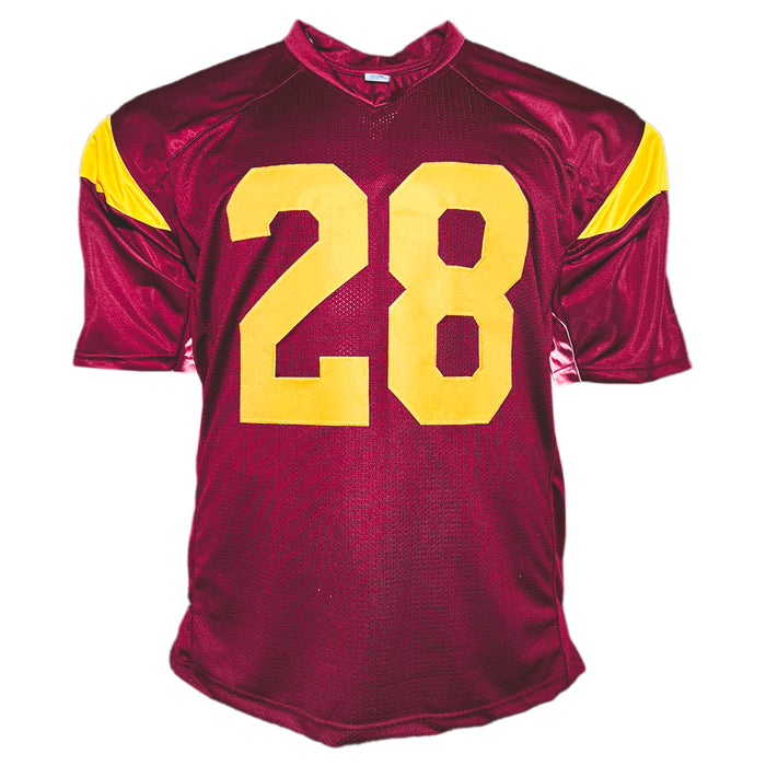Terrell Thomas Signed USC College Red Football Jersey (JSA)
