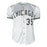 Frank Thomas Signed Chicago Grey Baseball Jersey (Beckett)