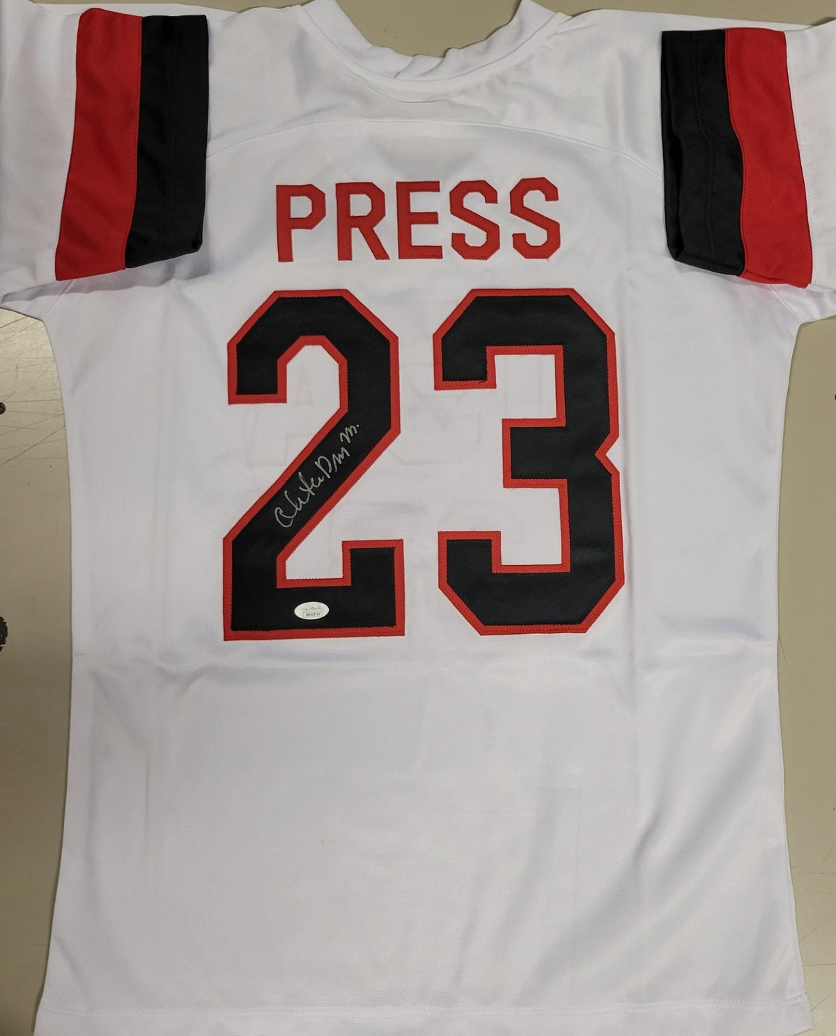 Christen Press Signed USA Olympic White Soccer Jersey (JSA) — RSA