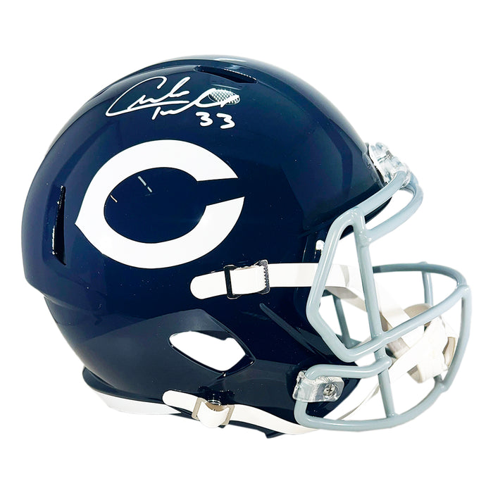 Charles Peanut Tillman Signed Chicago Bears 60's Classic Speed Full-Size Replica Football Helmet (JSA)