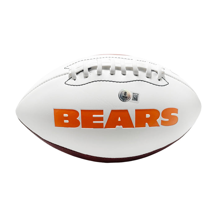 Charles Tillman Signed Chicago Bears Official NFL Team Logo Football (Beckett)