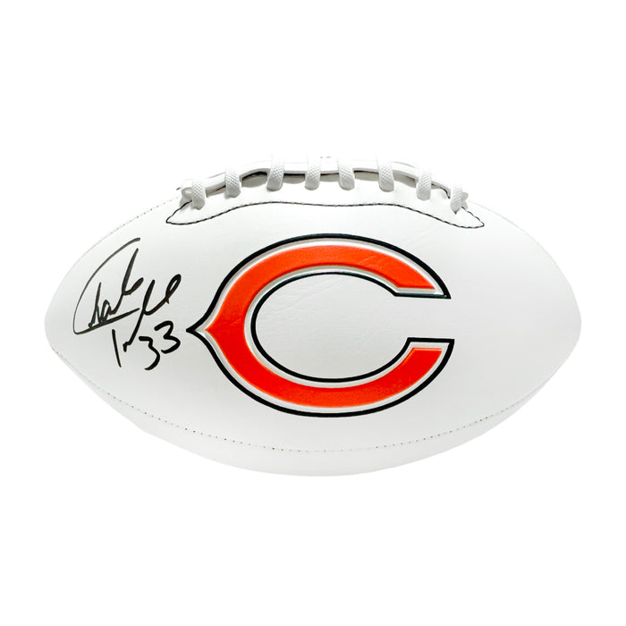 Charles Tillman Signed Chicago Bears Official NFL Team Logo Football (Beckett)