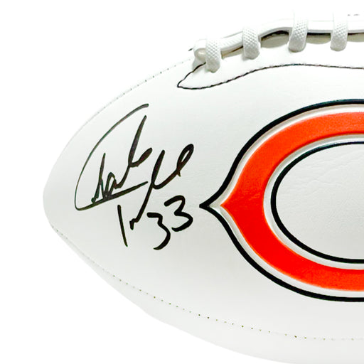 Charles Tillman Signed Chicago Bears Official NFL Team Logo Football (Beckett)