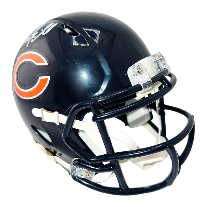 Charles Tillman Signed Chicago Bears Speed Mini Football Helmet (Beckett)