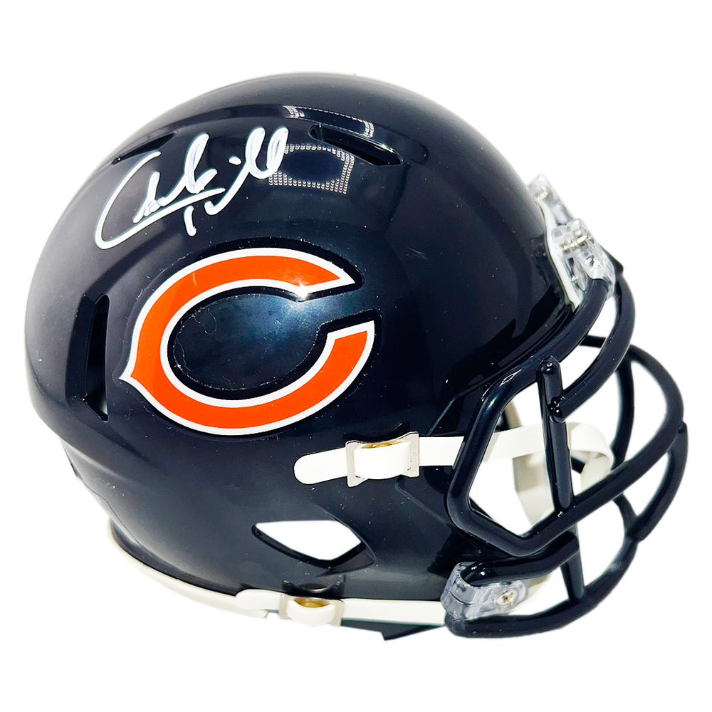 Charles Tillman Signed Chicago Bears Speed Mini Football Helmet (Beckett)