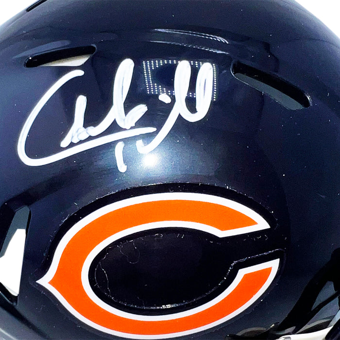 Charles Tillman Signed Chicago Bears Speed Mini Football Helmet (Beckett)