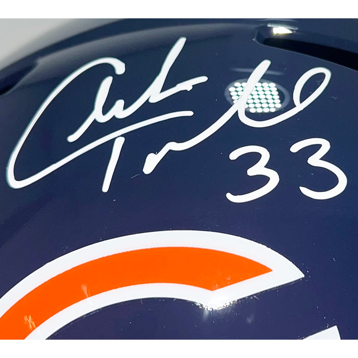 Charles Tillman Signed Chicago Bears Speed Full-Size Replica Football Helmet (Beckett)