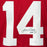Y.A. Tittle Signed HOF 71 Inscription New York Red Stats Football Jersey (JSA)