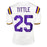 Y.A. Tittle Signed 1947 Cotton Bowl MVP Geaux Tigers Inscription LSU College White Football Jersey (JSA)