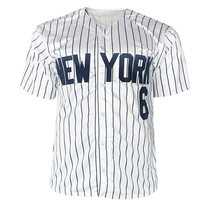 Joe Torre Signed New York Pinstripe Baseball Jersey (JSA)