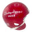 Charley Trippi Signed HOF 68 Inscription Chicago Cardinals Mini Schutt Football Helmet (JSA)