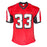 Michael Turner Signed Atlanta Red Football Jersey (Beckett)