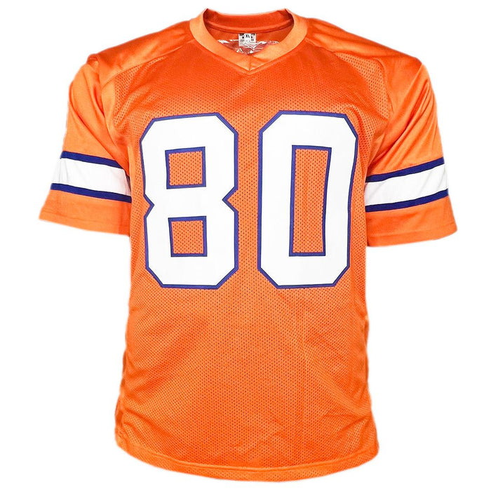 Rick Upchurch Signed Denver Orange Football Jersey (JSA) - RSA