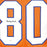 Rick Upchurch Signed Denver Orange Football Jersey (JSA) - RSA