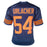 Brian Urlacher Signed HOF 18 Inscription Chicago Color Rush Football Jersey (Beckett)