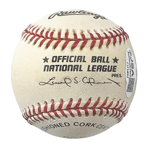 Johnny Vander Meer Signed 6/11/38 - 6/15/38 Inscription Rawlings Official Major League Baseball (JSA)