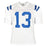 Mike Vanderjagt Signed Indianapolis White Football Jersey (JSA)