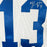 Mike Vanderjagt Signed Indianapolis White Football Jersey (JSA)