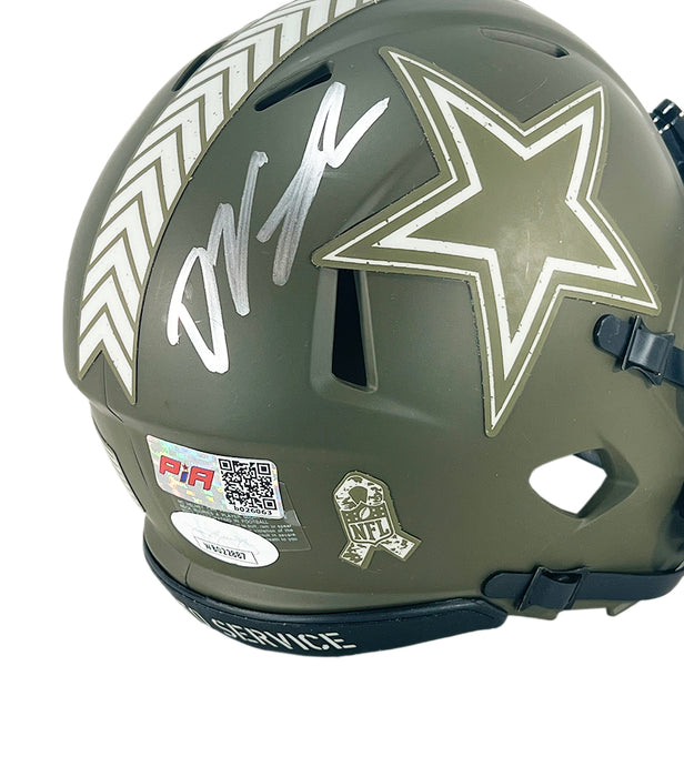 Football Helmet Nfl Salute To Service Dallas Cowboys Deuce