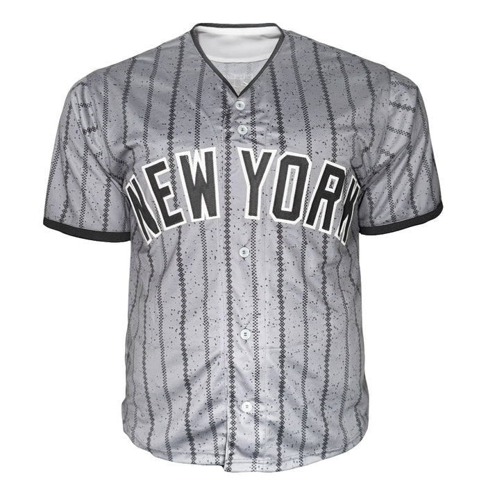 Mark Vientos Signed New York Grey Baseball Jersey (Beckett)
