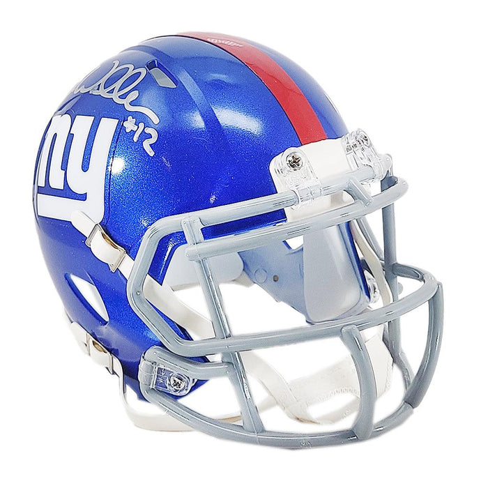 Darren Waller Signed New York Giants Speed Mini Football Helmet (JSA) - RSA