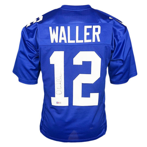 Darren Waller Signed New York Blue Football Jersey (JSA) - RSA