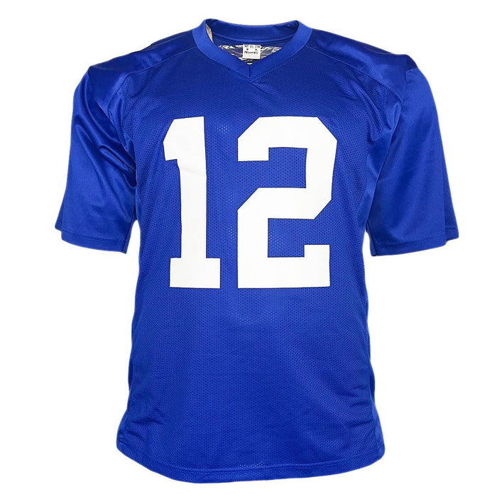Darren Waller Signed New York Blue Football Jersey (JSA) - RSA