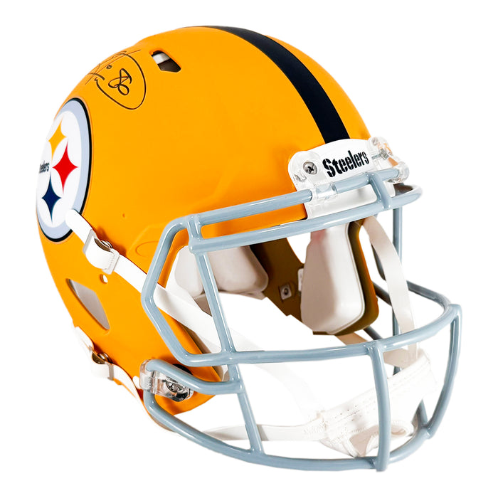 Hines Ward Signed Pittsburgh Steelers Authentic Alt 2025 Speed Full-Size Football Helmet (JSA)