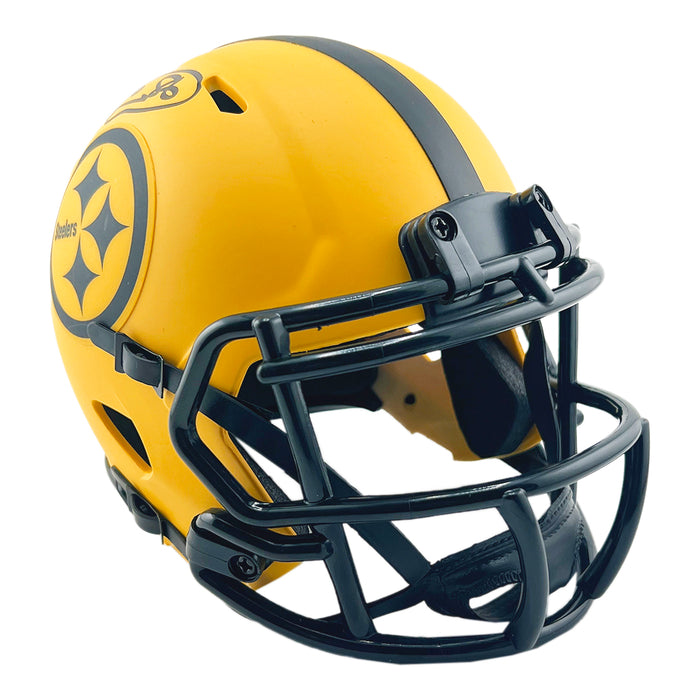 Hines Ward Signed Pittsburgh Steelers Rave Mini Football Helmet (JSA)
