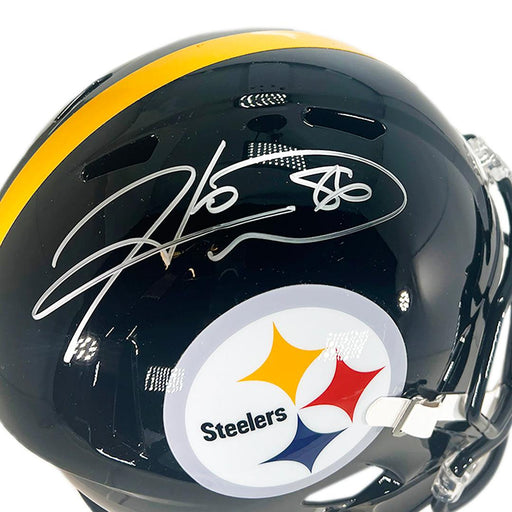 Hines Ward Signed Pittsburgh Steelers Speed Full-Size Replica Football Helmet (JSA) - RSA