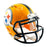 Hines Ward Signed Pittsburgh Steelers Throwback Gold Speed Mini Football Helmet (JSA)