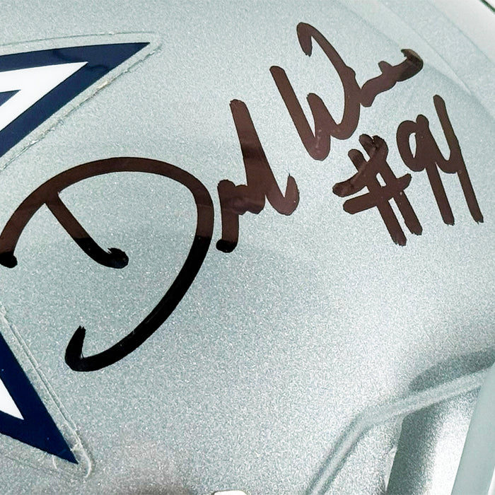 Demarcus Ware Signed Dallas Cowboys Speed Full-Size Replica Football Helmet (Beckett)