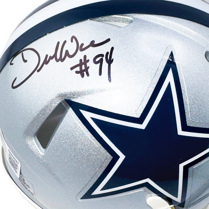 Demarcus Ware Signed Dallas Cowboys Speed Mini Football Helmet (Beckett)
