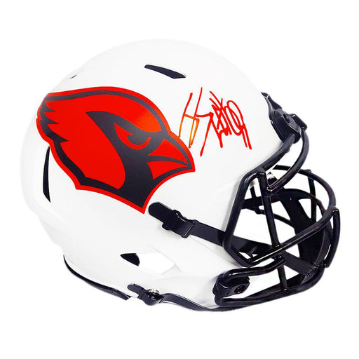 JJ Watt Signed Arizona Cardinals Lunar Speed Full-Size Replica Football Helmet (Beckett)