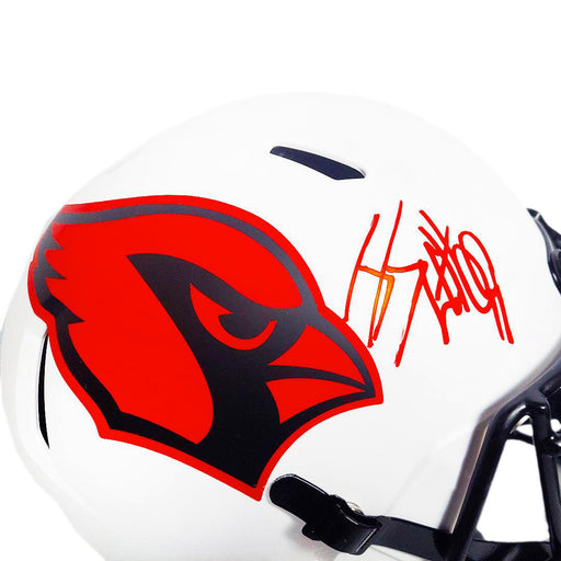 JJ Watt Signed Arizona Cardinals Lunar Speed Full-Size Replica Football Helmet (Beckett)