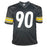 TJ Watt Signed Pittsburgh Black Football Jersey (Beckett)