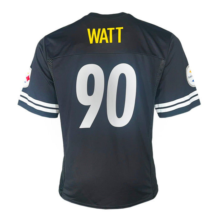 TJ Watt Authentic Pittsburgh Steelers Black Large Unsigned Football Jersey
