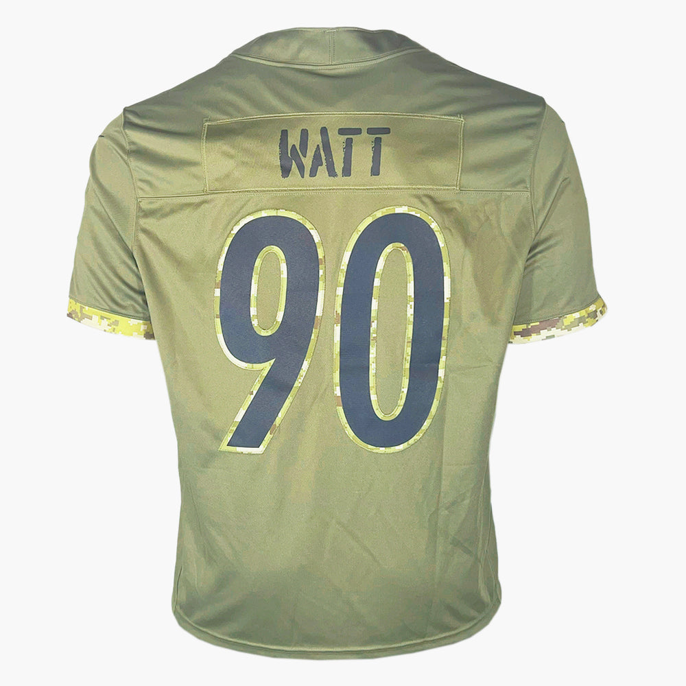 TJ Watt Authentic Pittsburgh Steelers Salute Large Unsigned Nike Football Jersey