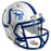 Reggie Wayne Signed Indianapolis Colts Throwback 95-03 Speed Mini Football Helmet Blue Ink (Beckett)