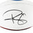 Reggie Wayne Signed White Panel Indianapolis Colts Official NFL Team Logo Football (Beckett)